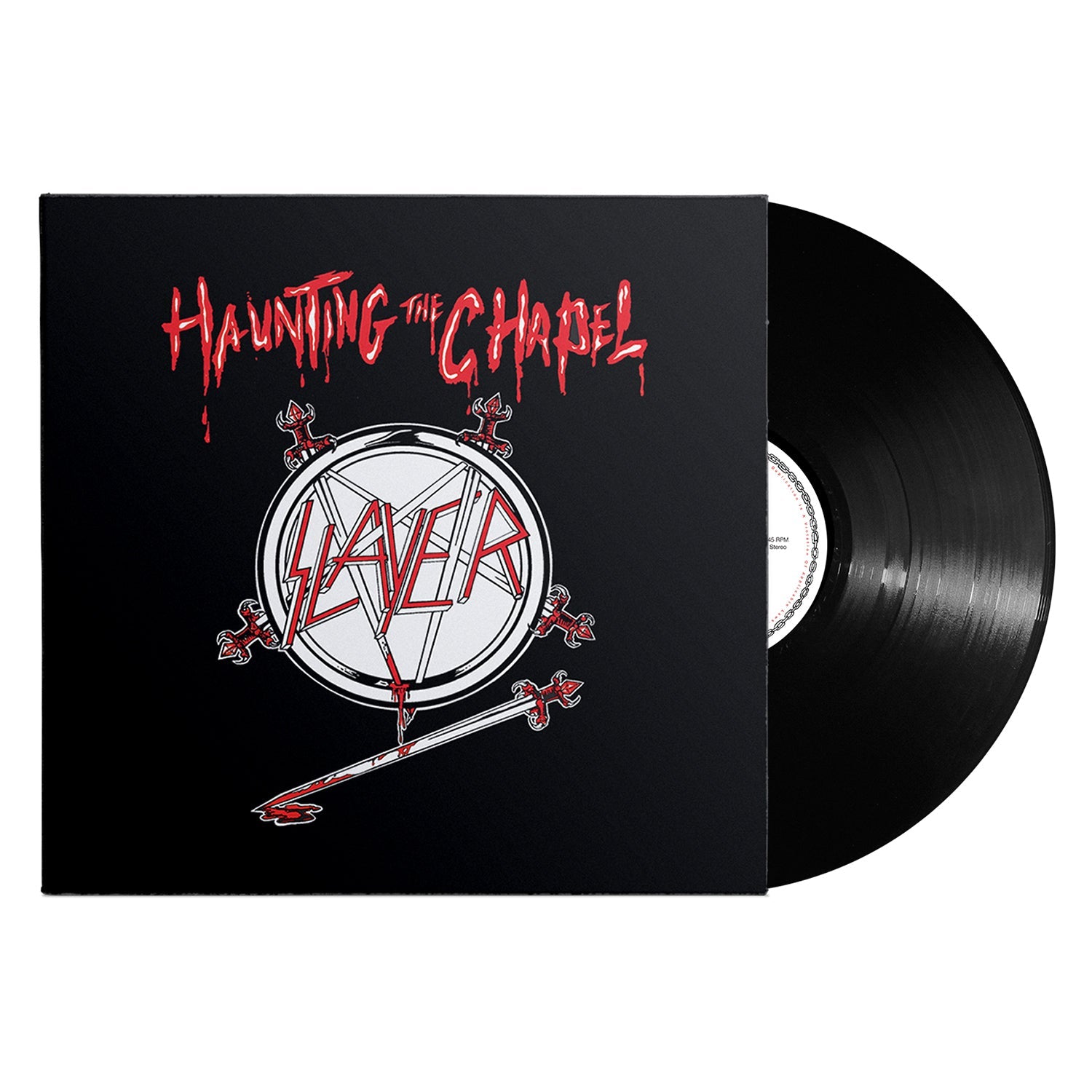 SLAYER 'HAUNTING THE CHAPEL' BLACK LP