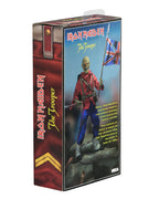 IRON MAIDEN - THE TROOPER EDDIE - 8" NECA CLOTHED FIGURE BACK OF BOX