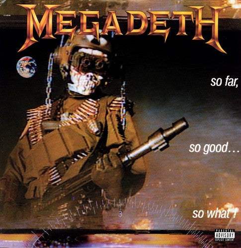 MEGADETH 'SO FAR, SO GOOD...SO WHAT' LP