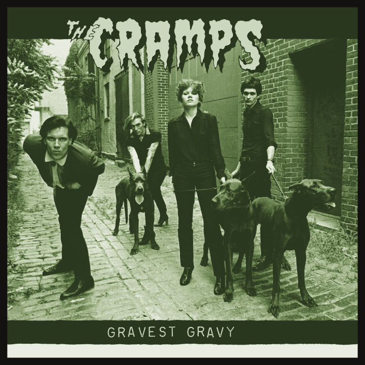 THE CRAMPS 'GRAVEST GRAVY' LP - GLOW IN THE DARK