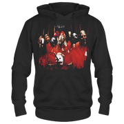 SLIPKNOT BAND PHOTO BLACK FRT/BCK HOODIE