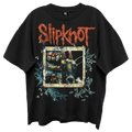 SLIPKNOT EVERGREEN FRONT/BACK GIANT VINTAGE LIMO BLACK T-SHIRT