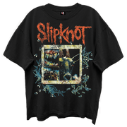 SLIPKNOT EVERGREEN FRONT/BACK GIANT VINTAGE LIMO BLACK T-SHIRT
