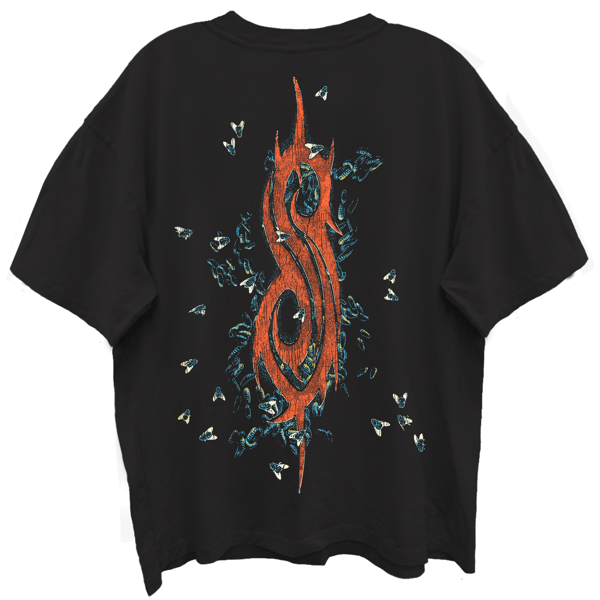 SLIPKNOT EVERGREEN FRONT/BACK GIANT VINTAGE LIMO BLACK T-SHIRT