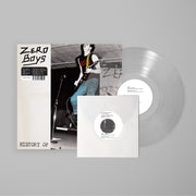 ZERO BOYS 'HISTORY OF' 40TH ANNIVERSARY LP + 7" - CLEAR