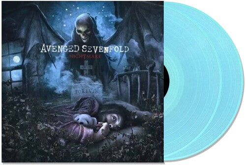 AVENGED SEVENFOLD 'NIGHTMARE' 2LP - TRANSPARENT BLUE