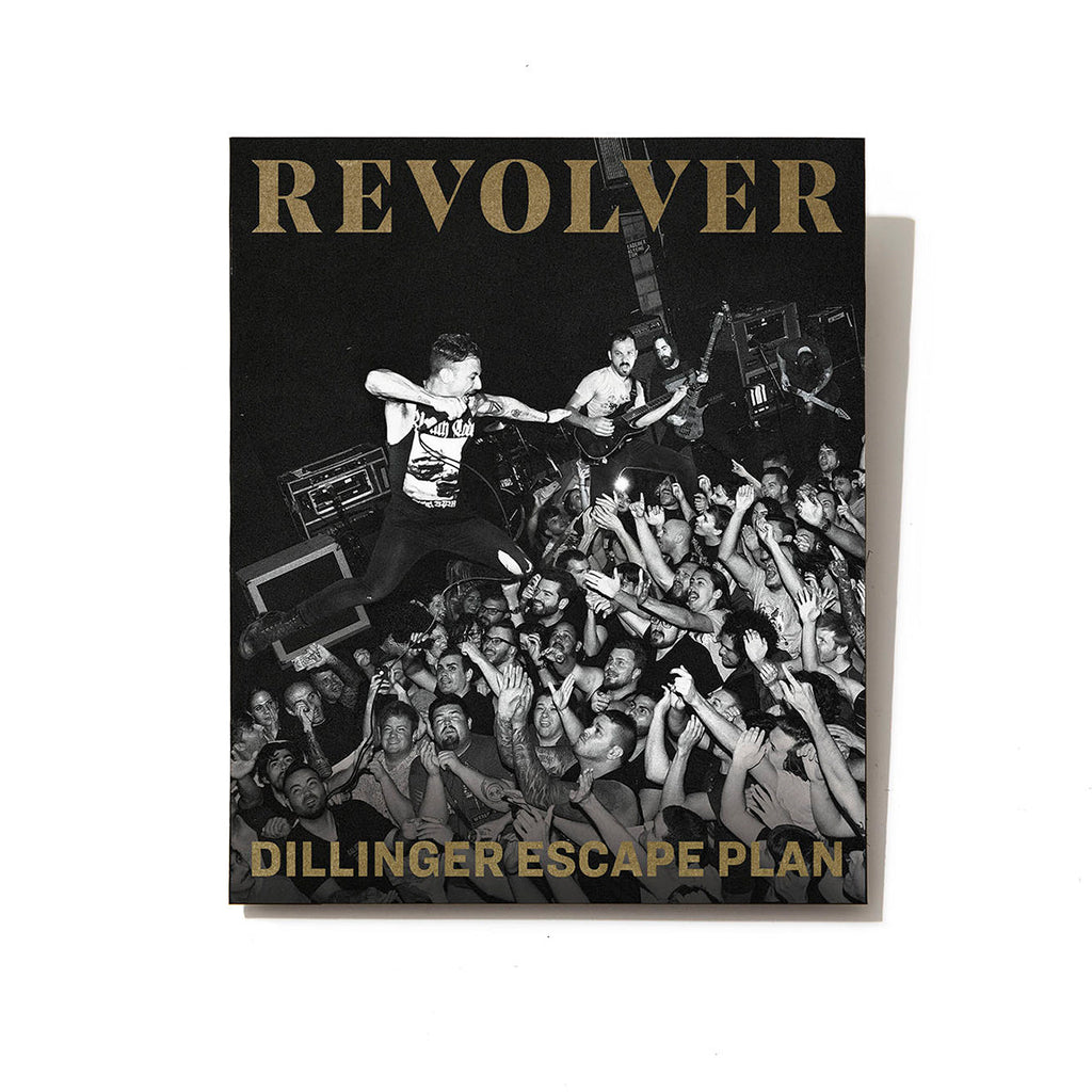 REVOLVER DEC/JAN 2018 ISSUE SILVER COLLECTOR’S SLIPCASE EDITION FEATURING DILLINGER ESCAPE PLAN - EXCLUSIVE - LTD. 200