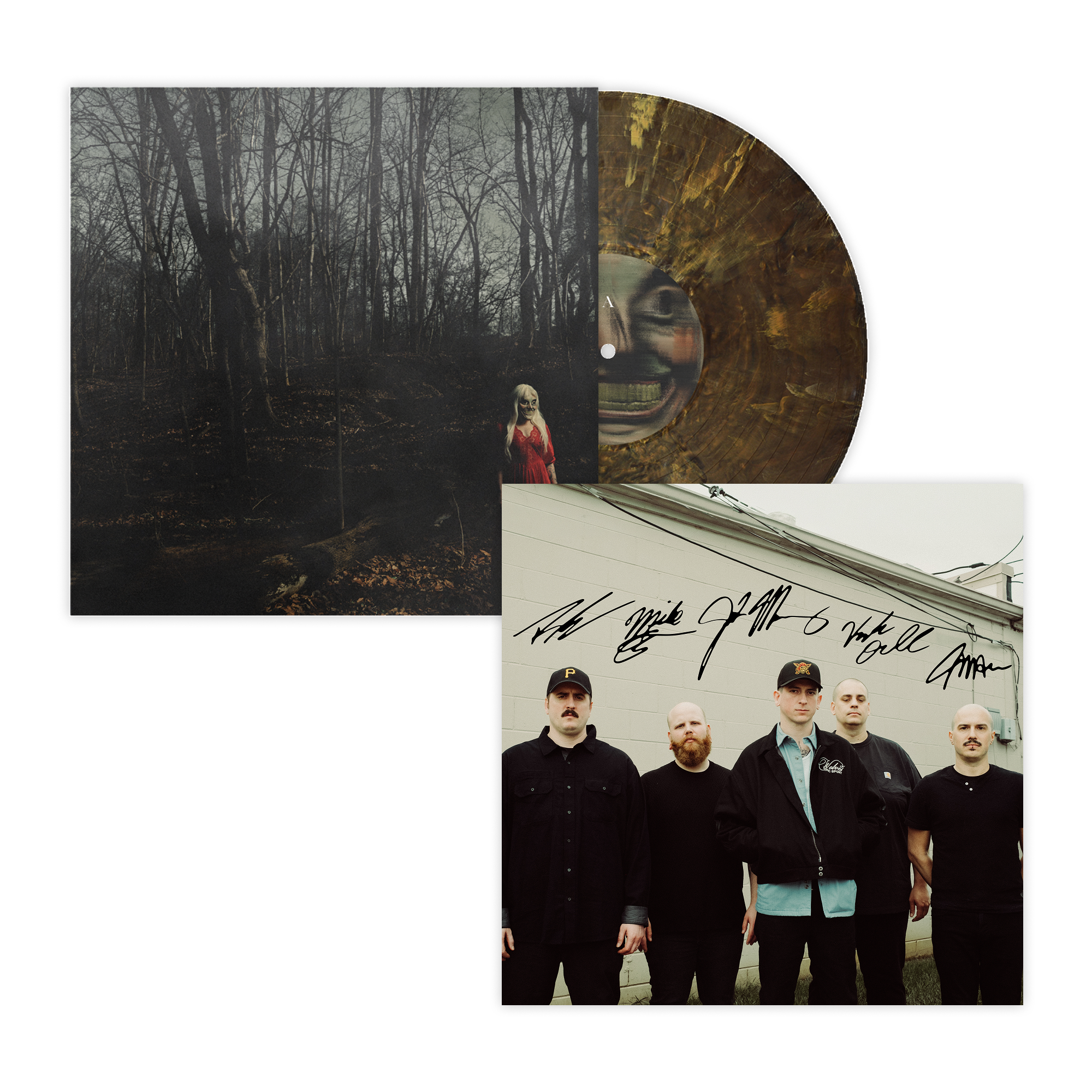 156/SILENCE ‘FROM A DISTANCE’ LP + SIGNED INSERT - EXCLUSIVE - LTD. 250 - COPPER BLACK ICE SHIMMER