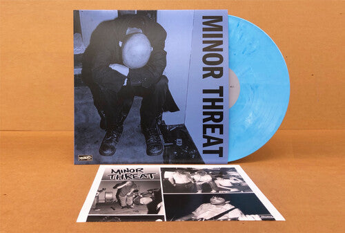 MINOR THREAT 'FIRST 2 7"s' (self titled) 12" EP - BLUE