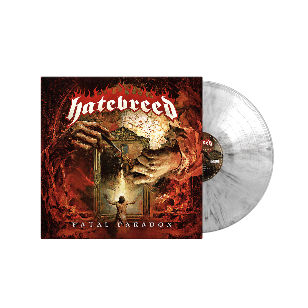 HATEBREED ‘FATAL PARADOX’ LP (Exclusive – Limited to 500, White & Black Marble Vinyl)