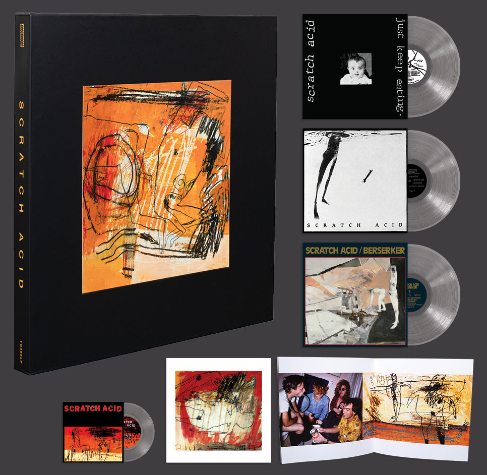 SCRATCH ACID 'SCRATCH ACID' BOX SET - CLEAR