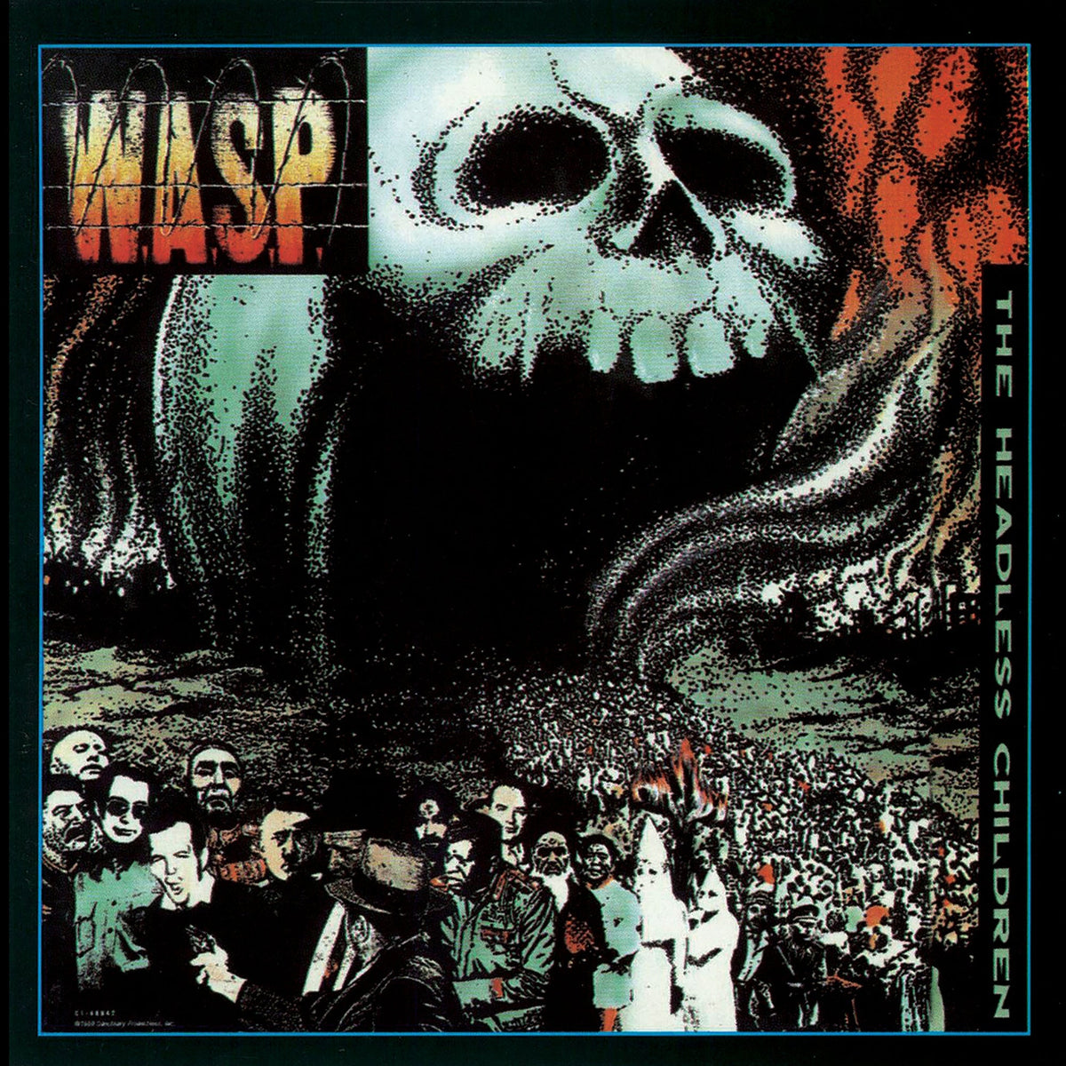 W.A.S.P. 'HEADLESS CHILDREN' HALF SPEED LP