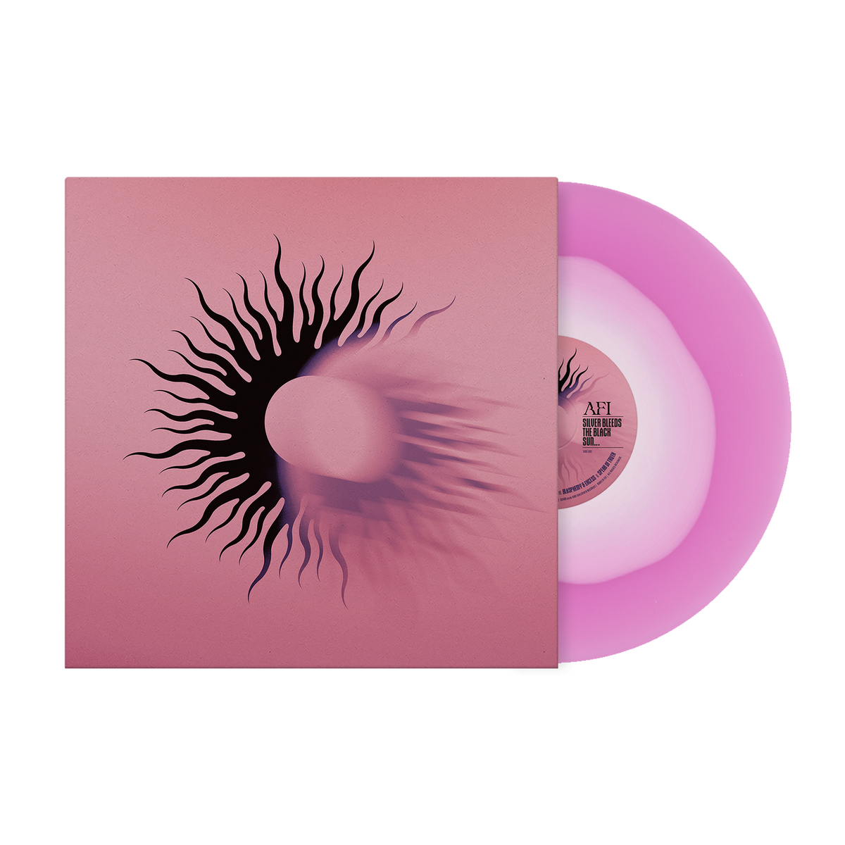 AFI 'SILVER BLEEDS THE BLACK SUN'¦' LP - WHITE/VIOLET