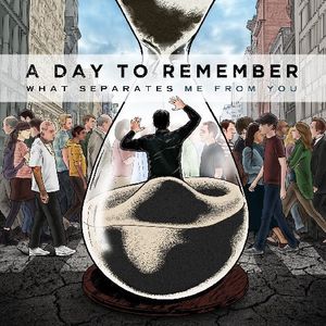 A DAY TO REMEMBER 'WHAT SEPARATES ME FROM YOU' LP - RED TRANSLUCENT