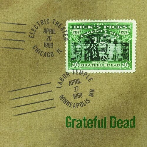 GRATEFUL DEAD 'DICK'S PICKS VOL. 26 4/26/69 ELECTRIC THEATER, CHICAGO, IL 4/27/69 LABOR TEMPLE MINNEAPOLIS, MN' 2CD