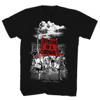SYSTEM OF A DOWN BANNER MARCH BLACK T-SHIRT