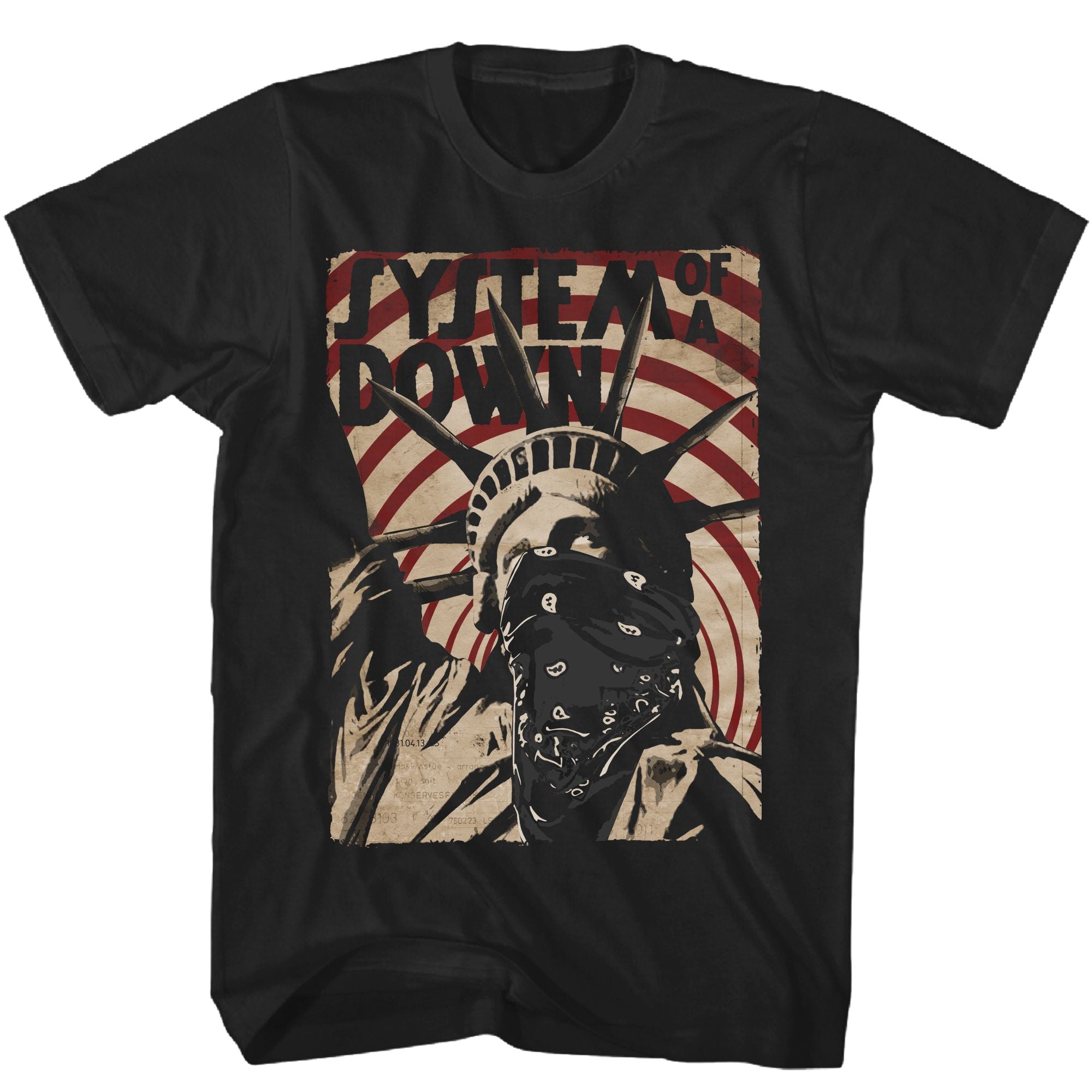 SYSTEM OF A DOWN 'LIBERTY BANDIT' T-SHIRT