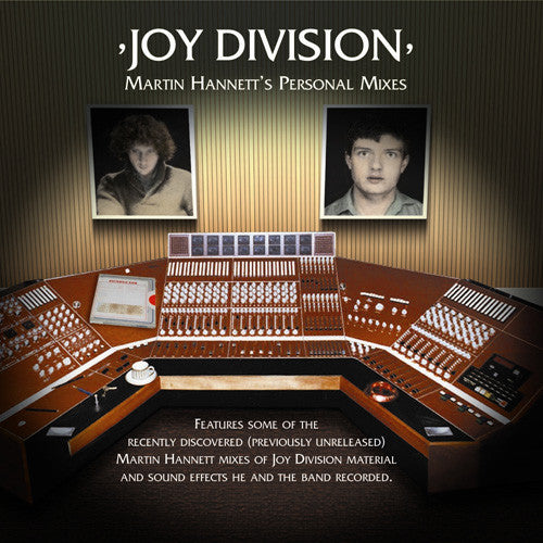 JOY DIVISION 'MARTIN HANNETT'S PERSONAL MIXES' 2LP - MILKY CLEAR
