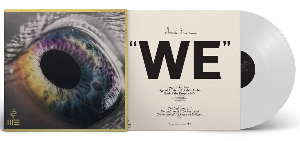 ARCADE FIRE 'WE' LP - WHITE