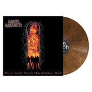AMON AMARTH 'ONCE SENT FROM THE GOLDEN HALL' LP - BROWN