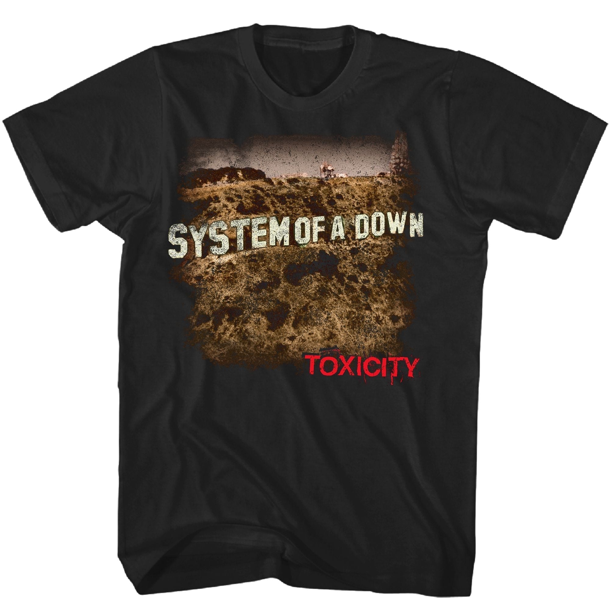 SYSTEM OF A DOWN TOXICITY T-SHIRTS