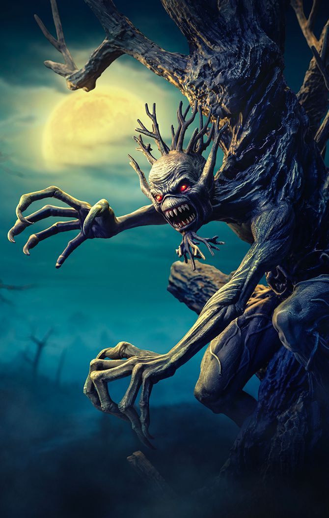 IRON MAIDEN 'FEAR OF THE DARK' EDDIE STATUE - LTD.