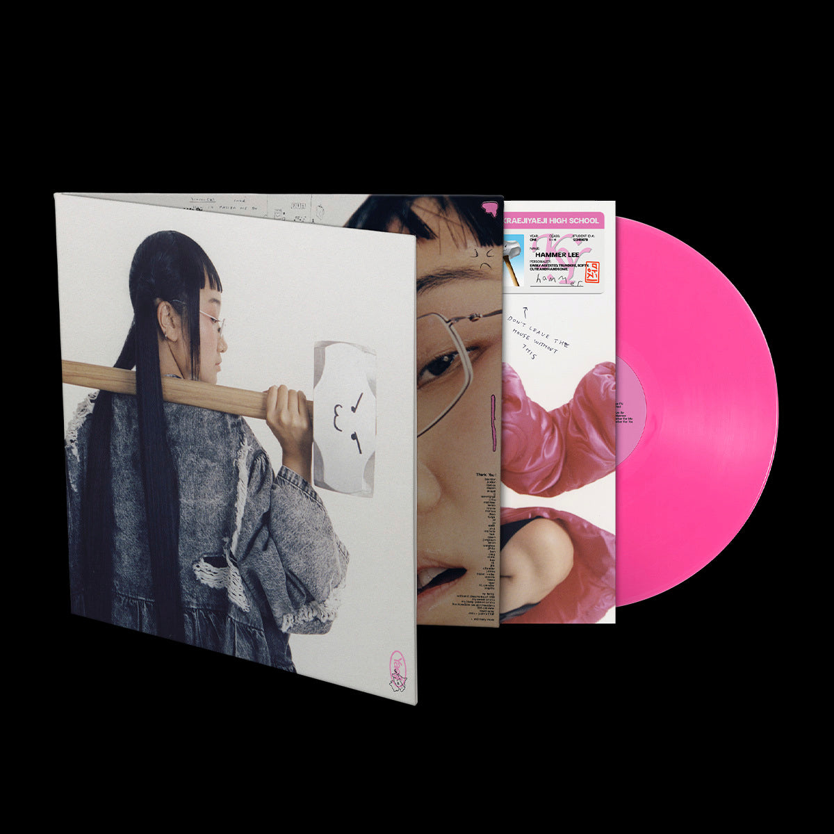 YAEJI 'WITH A HAMMER' LP - HOT PINK