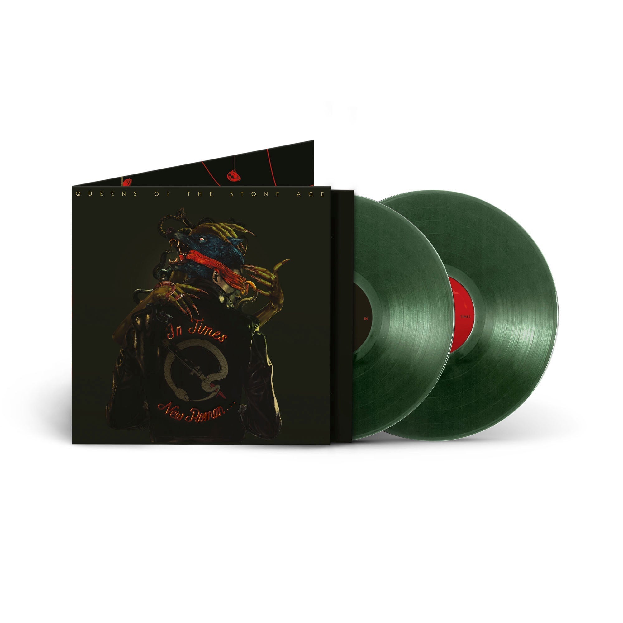 QUEENS OF THE STONE AGE 'IN TIMES NEW ROMAN...' 2LP - GREEN