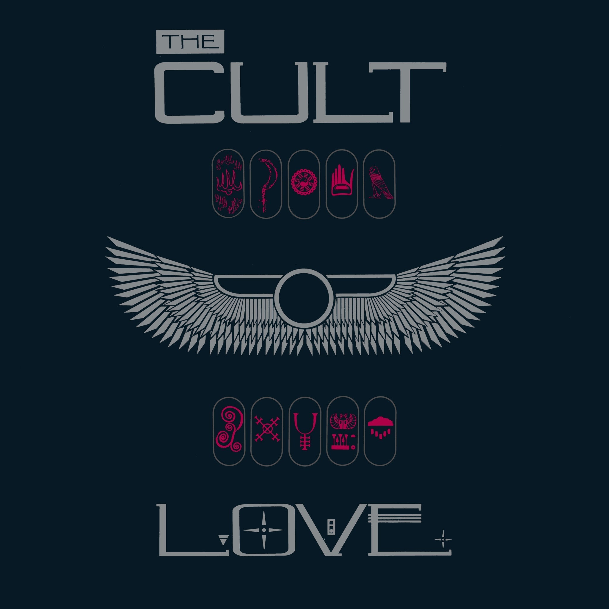 THE CULT 'LOVE' LP - RED