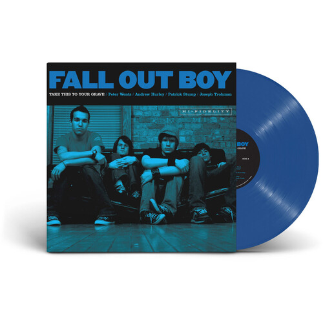 FALL OUT BOY 'TAKE THIS TO YOUR GRAVE' 20TH ANNIVERSARY EDITION - BLUE