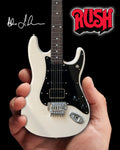 ALEX LIFESON HENTOR SPORTSCASTER MINIATURE GUITAR MODEL OFFICIALLY LICENSED