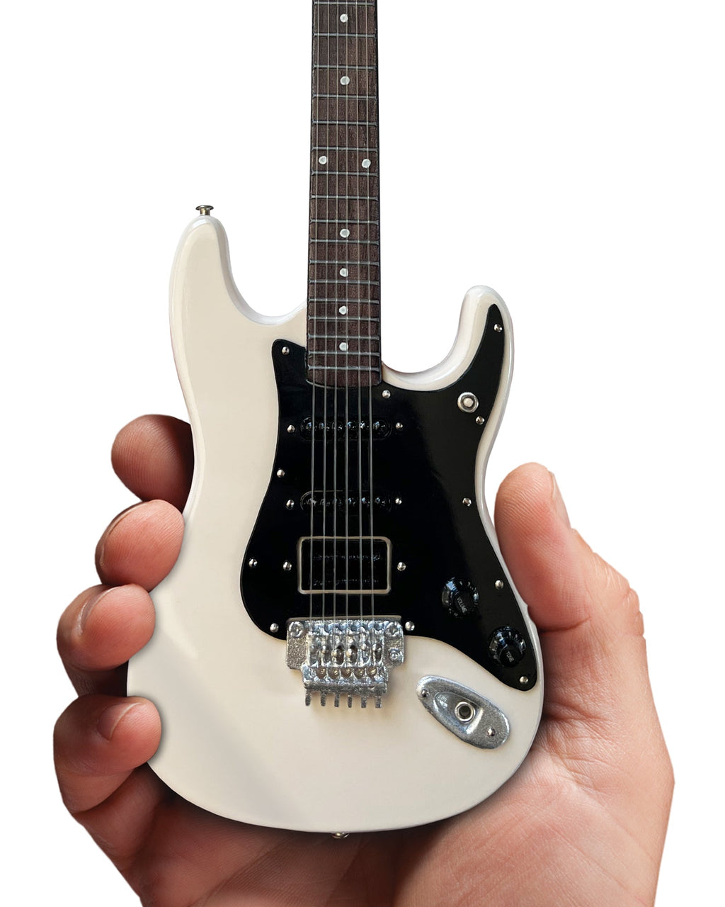 ALEX LIFESON HENTOR SPORTSCASTER MINIATURE GUITAR MODEL OFFICIALLY LICENSED