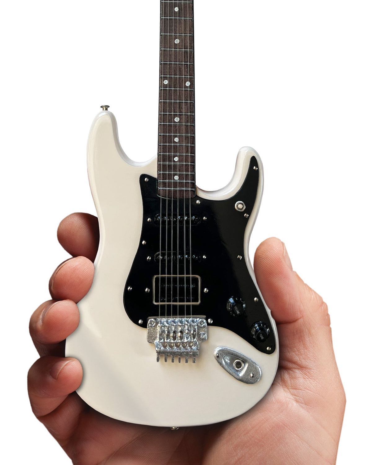 ALEX LIFESON HENTOR SPORTSCASTER MINIATURE GUITAR MODEL OFFICIALLY LICENSED