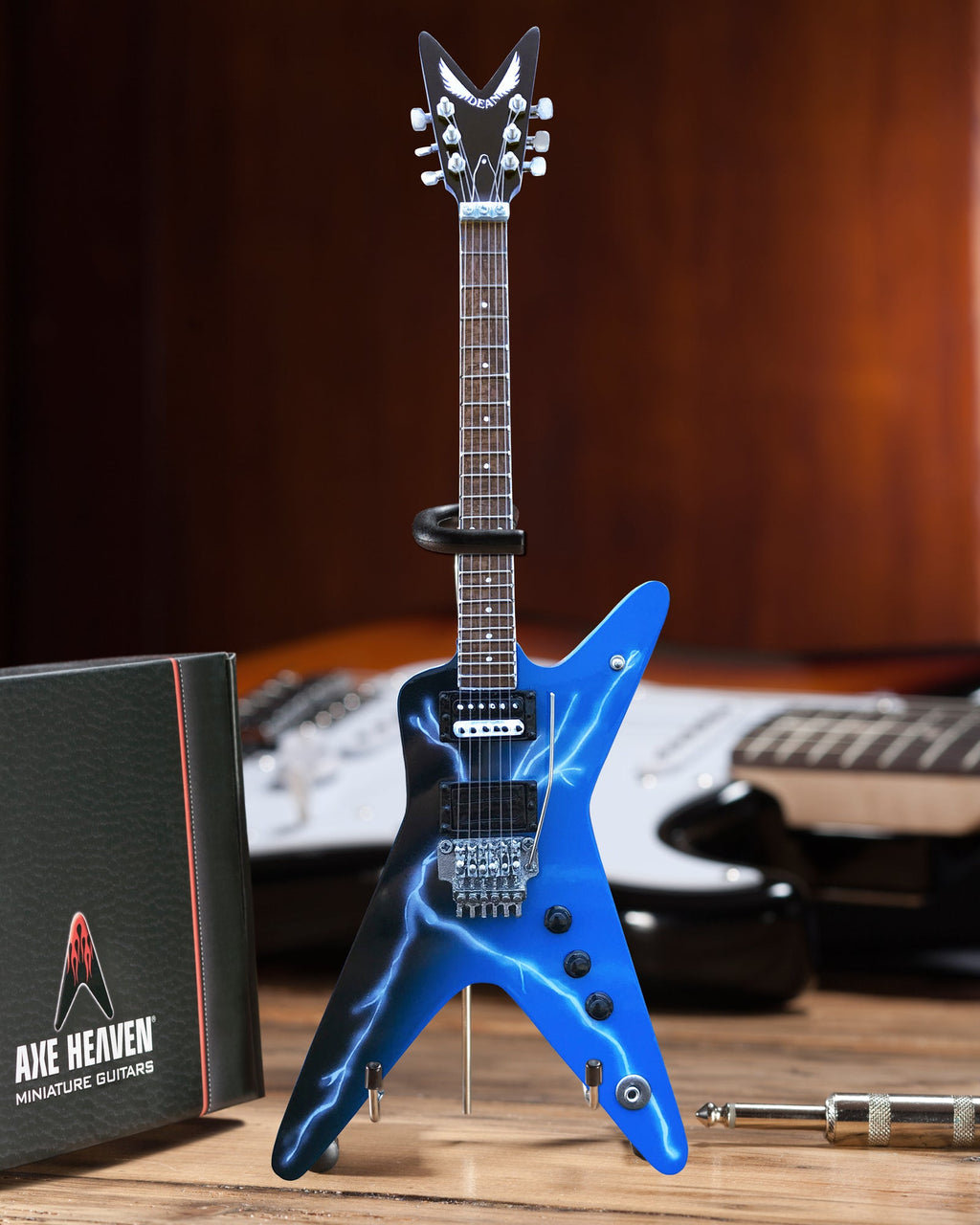SET OF 3 HANDCRAFTED DEAN DIMEBAG SIGNATURE PANTERA ML MINI GUITAR MODELS