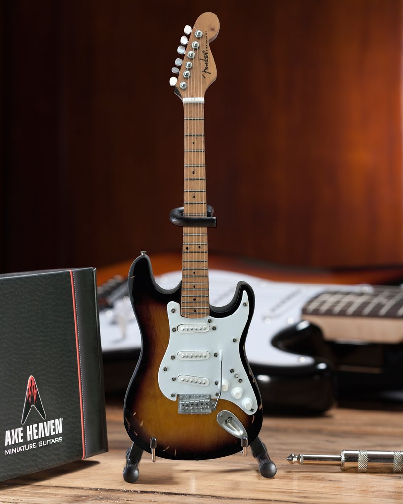 ERIC CLAPTON - BROWNIE FENDER STRAT MINI GUITAR