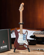 OFFICIALLY LICENSED STEVIE RAY VAUGHAN MINI FENDER' STRAT' - SIGNATURE SRV LENNY MINI GUITAR