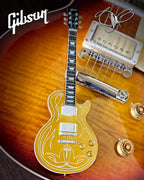 BILLY F GIBBONS "PINSTRIPE" GIBSON LES PAUL GOLDTOP MINI GUITAR MODEL