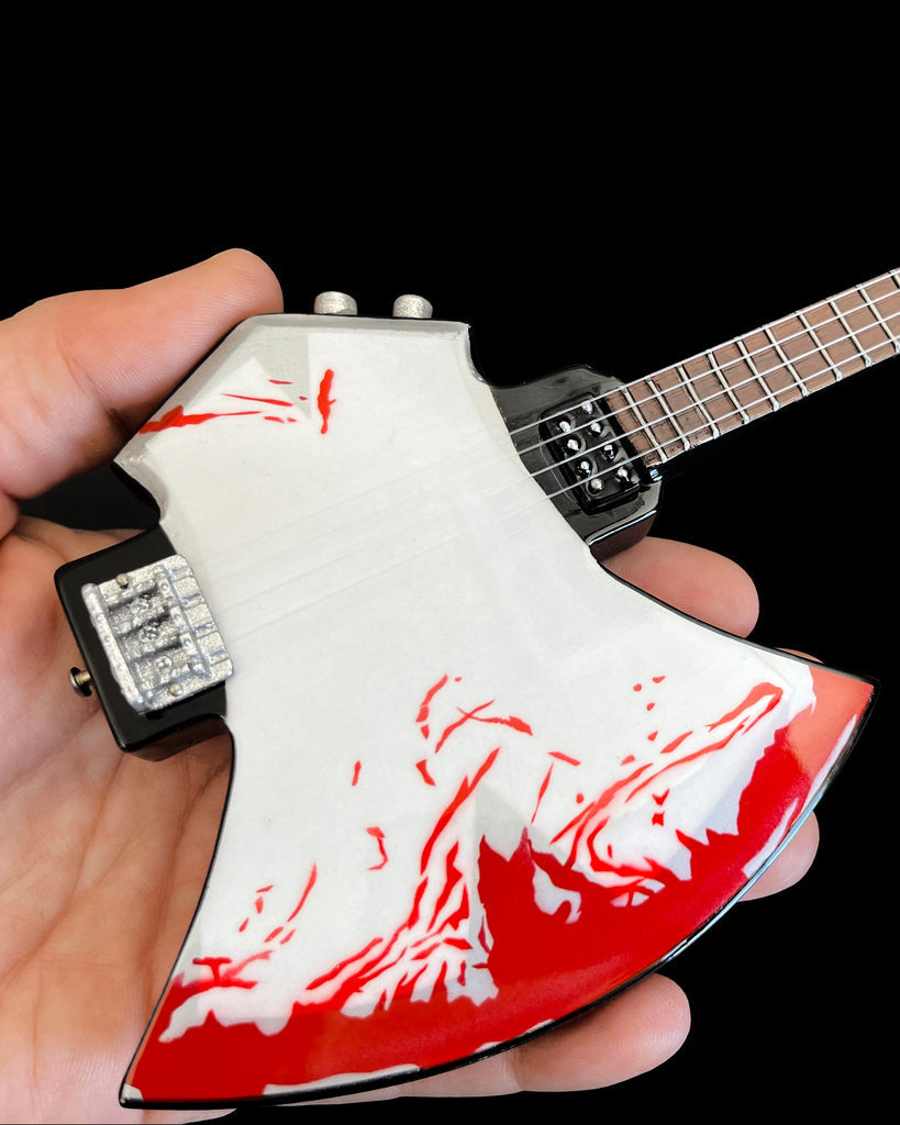 KISS - GENE SIMMONS - BLOOD AXE MINI BASS