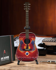 OFFICIALLY LICENSED JOURNEY GREATEST HITS ALBUM TRIBUTE ACOUSTIC MINI GUITAR REPLICA MODEL