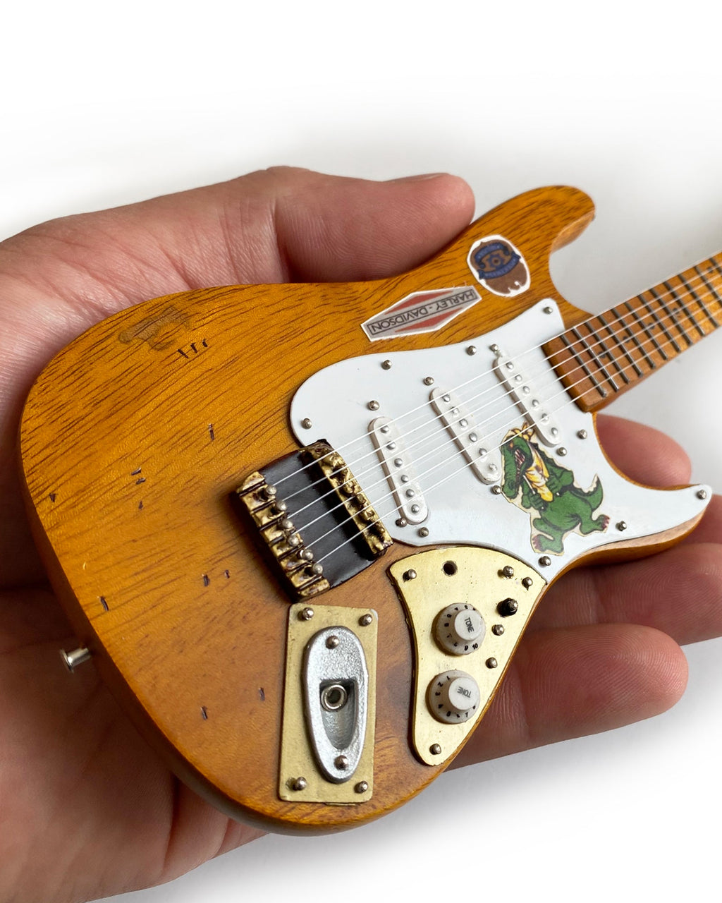 JERRY GARCIA' ALLIGATOR' GRAHAM NASH TRIBUTE MINI GUITAR FENDER' STRAT' REPLICA - OFFICIALLY LICENSED