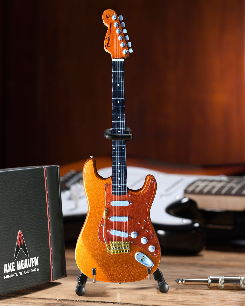 OFFICIALLY LICENSED KENNY WAYNE SHEPHERD MINI FENDER' STRAT' COPPERBOY GUITAR MODEL