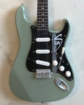 OFFICIALLY LICENSED KENNY WAYNE SHEPHERD MINI FENDER' STRAT' KWS GREEN SIGNATURE GUITAR MODEL