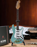 OFFICIALLY LICENSED KENNY WAYNE SHEPHERD MINI FENDER' STRAT' CROSSROADS BLUE GUITAR MODEL