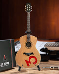 OFFICIALLY LICENSED THIRD EYE BLIND STEPHAN JENKINS MINIATURE ACOUSTIC GUITAR MODEL
