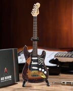OFFICIAL STEVIE RAY VAUGHAN DISTRESSED SRV CUSTOM MINI FENDER' STRAT' GUITAR REPLICA