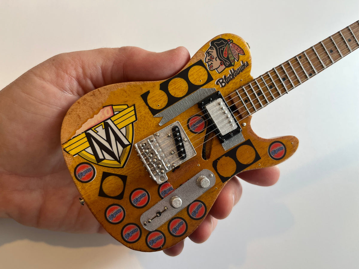 TERRY KATH TRIBUTE MINI FENDER' TELECASTER' GUITAR REPLICA - OFFICIALLY LICENSED