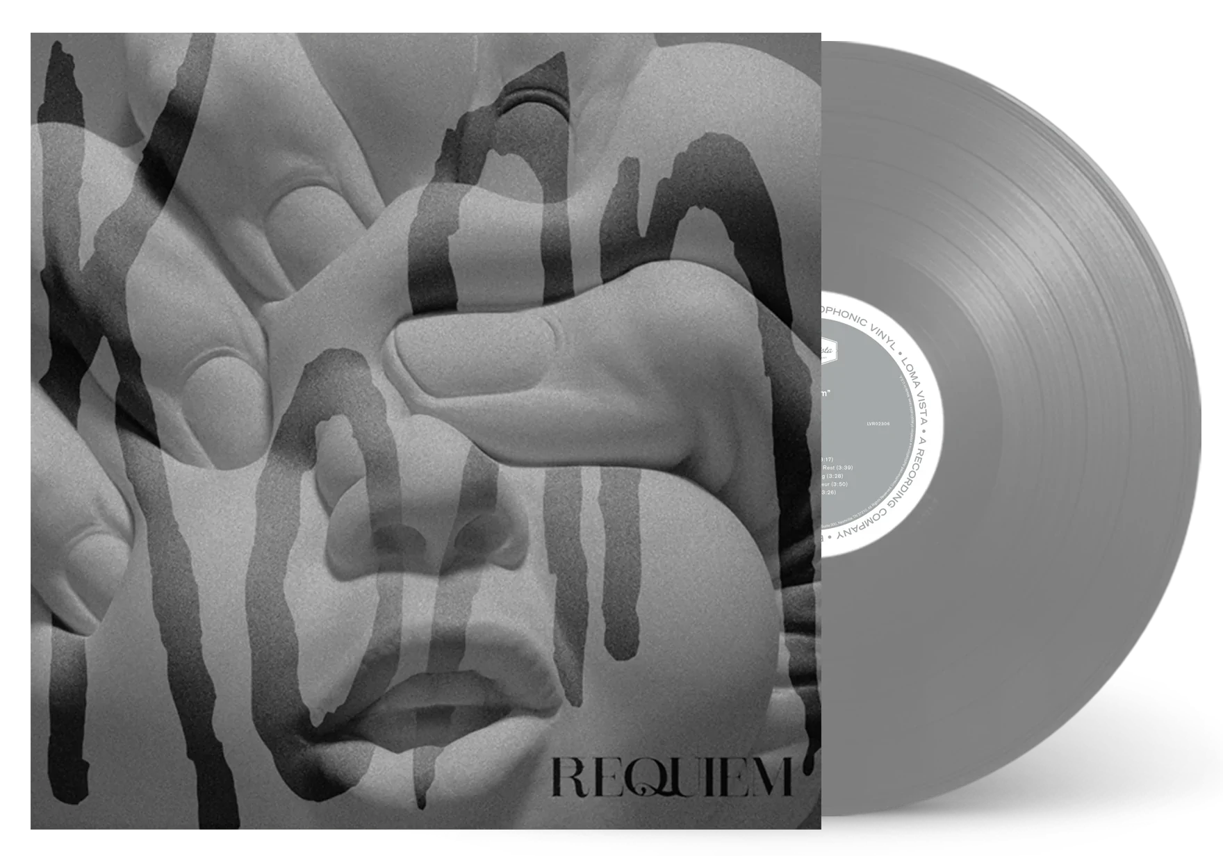 KORN 'REQUIEM' LP - EXCLUSIVE - LTD. 1000 -SILVER
