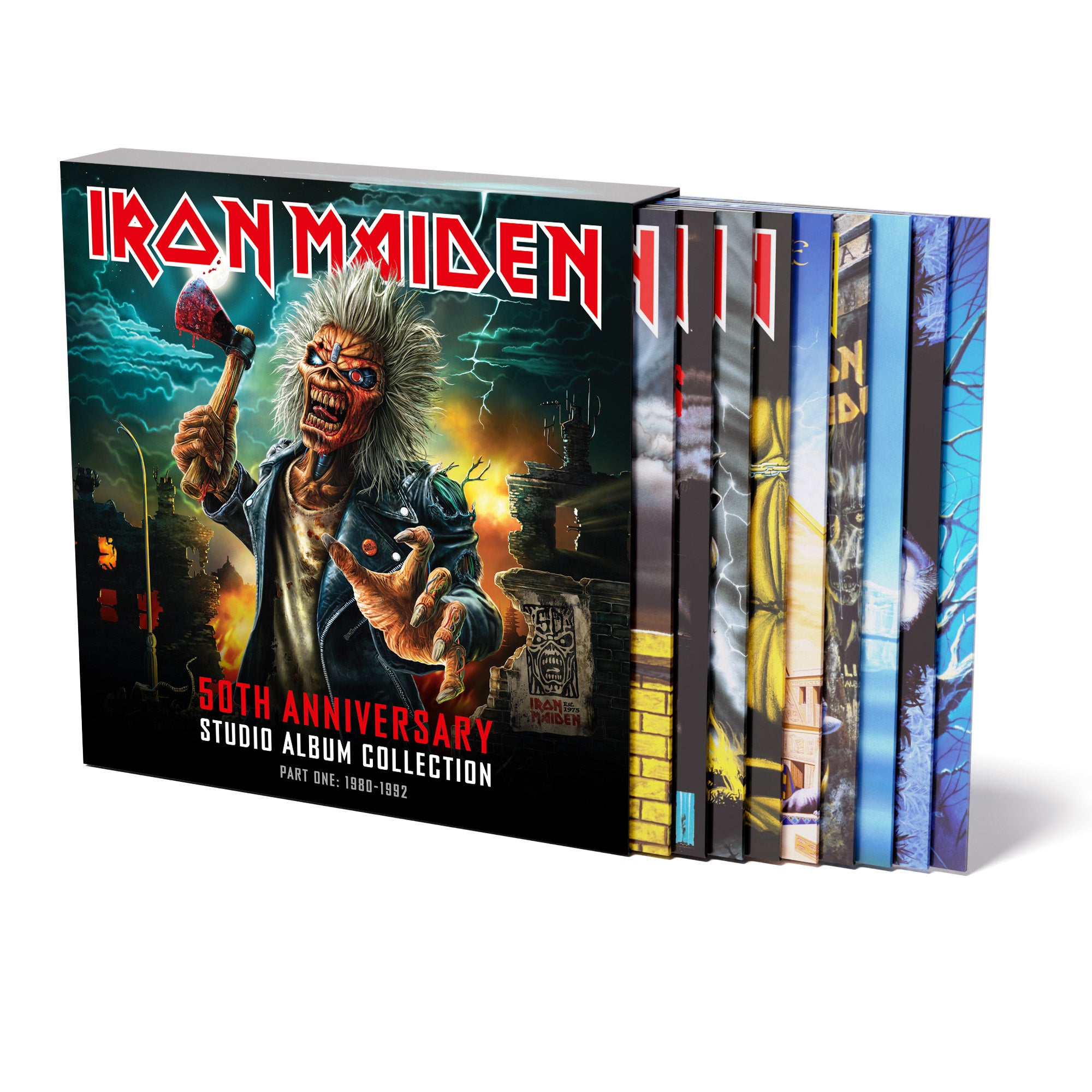 IRON MAIDEN '50TH ANNIVERSARY STUDIO ALBUM COLLECTION PART ONE