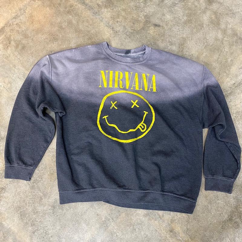 Nirvana Fade Dye Crewneck Alternative Press 