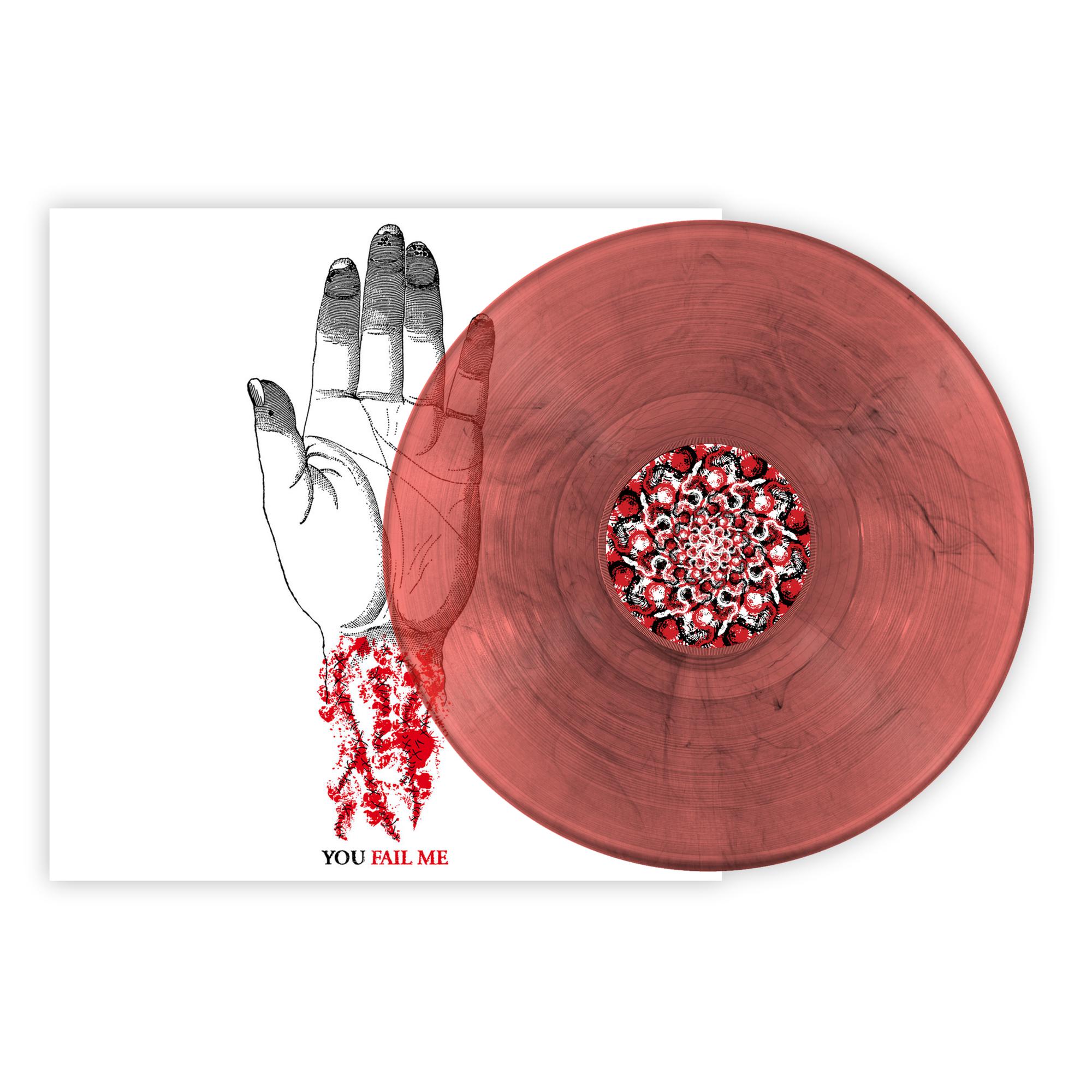CONVERGE 'YOU FAIL ME (REDUX)' LP - RED/BLACK SMOKE